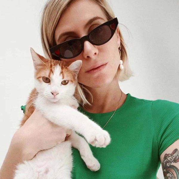 

new fashion love small frame sunglasses female tide street shooting cute wind net red wild glasses s8072, White;black