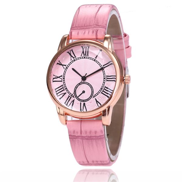 

exquisite simple style women watches luxury fashion quartz watch drop shipping brand woman leather wristwatch clock montre femme, Slivery;brown