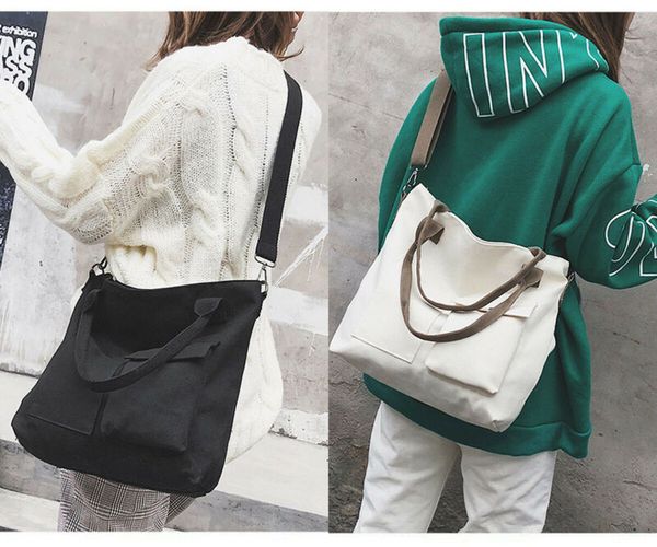 

au women satchel shoulder bag tote messenger cross body large canvas handbag