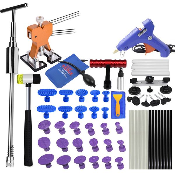 

paintless dent repair tool auto dent puller car body damage repair car tools pulling bridge hammer with pump wedge