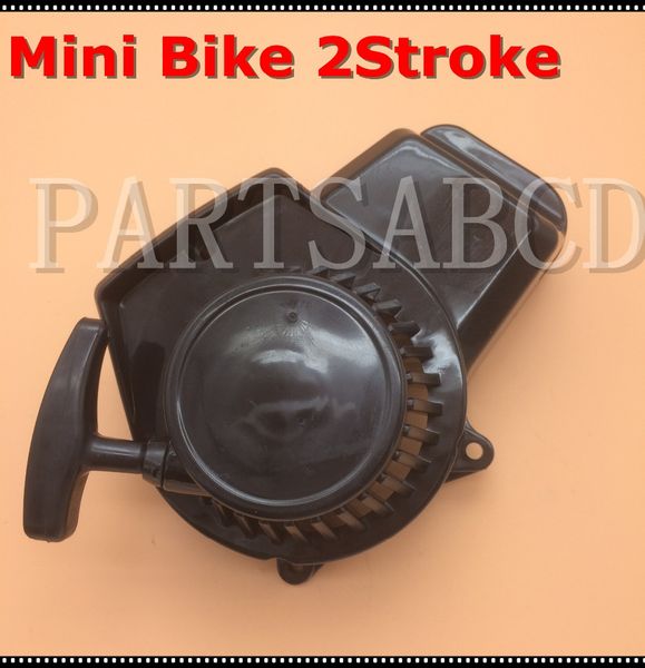 

2 stroke plastic recoil pull starter 33cc 47cc 49cc mini atv quad pocket bike