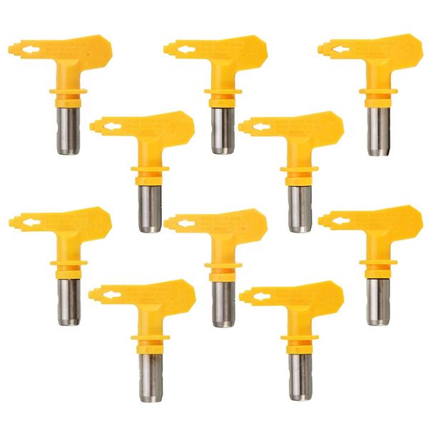 

yellow series 5 airbrush nozzle for painting airless paint spray g un tip coating portable paint sprayer auto repair tool