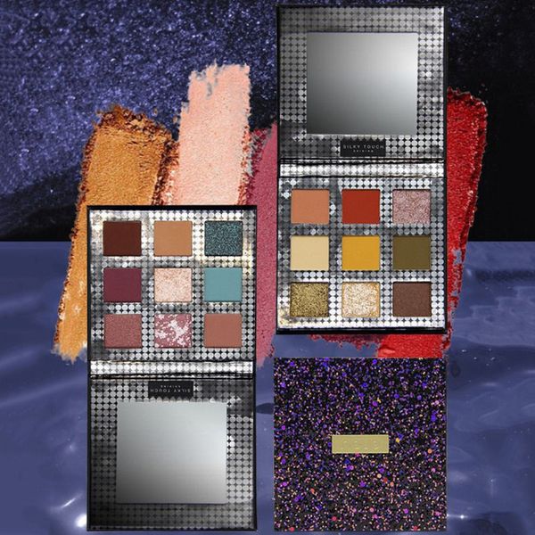 

9 color magic matte eye shadow palette waterproof antifouling does not smudge low light eye shadow powder plate makeup mkxj