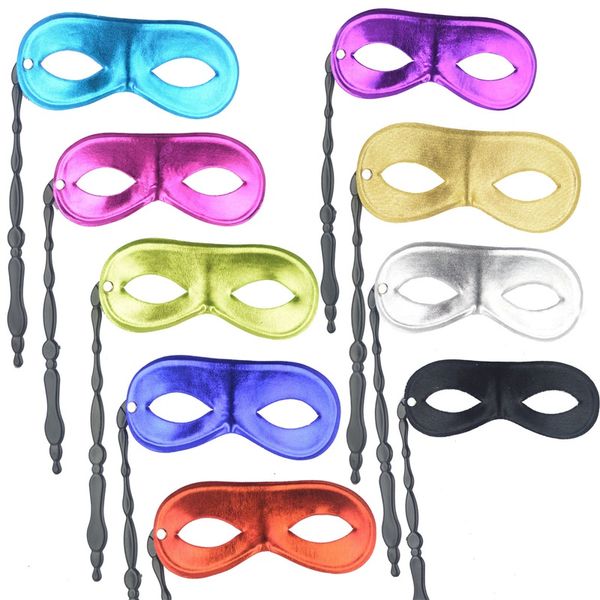 

masquerade cosplay eyeshade zorro green hornet prince masks half face hand plastic pvc mask party supplies 3 27jd hh
