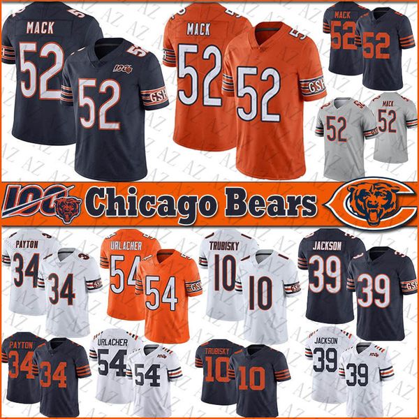 chicago bears stitched jersey