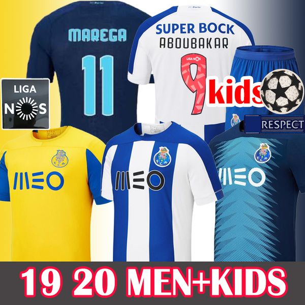 

Men kid 19 20 occer jer ey 2019 2020 maillot home away yellow third brahimi aboubakar marega telle herrera pereira mbemba football hirt