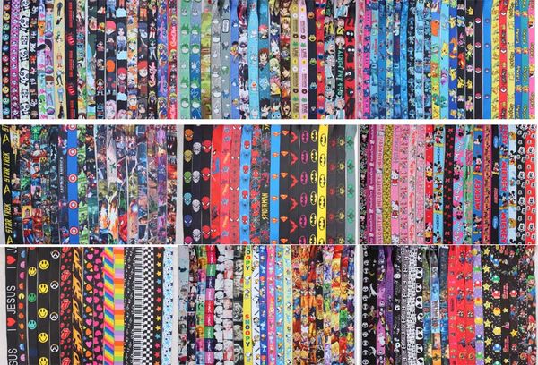 

new 2000pcs cartoon mix popular cartoon cello phone neck strap keys lanyards