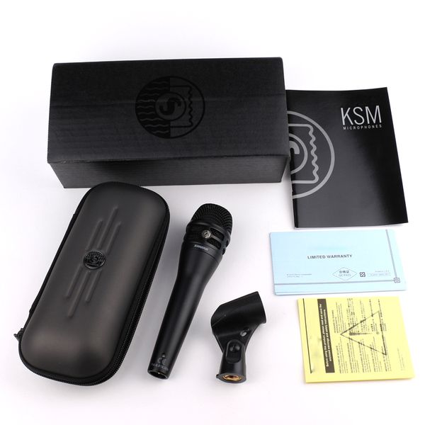 

ksm8 wired microphone dynamic cardioid vocal microphone professional karaoke handheld microphone for live stage performance show mic