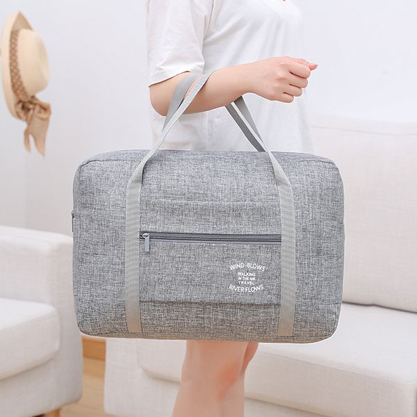

2020 new waterproof oxford travel bags women men large duffle bag travel organizer luggage bags packing cubes bolsos mujer