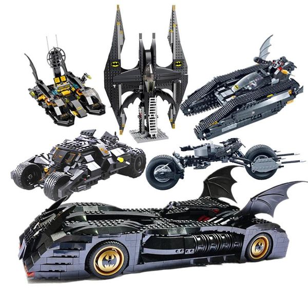 

dc batman serie super heroes 7116 brickheadz the tumbler bat mobile compatible legos 7784 technic car building blocks toys gifts