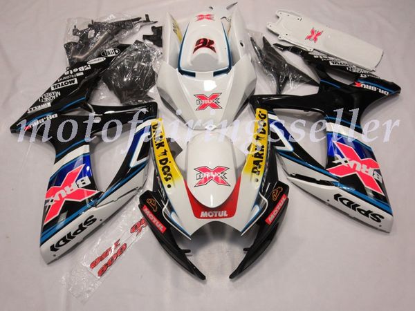 

new abs plastic fairings kit fit for suzuki gsxr600 gsxr750 gsx-r600 r750 k6 2006 2007 injection mold x spraying