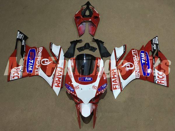 

новый abs впрыск мотоцикл полных обтекатели комплекты fit for ducati 899 1199 panigale 2012 2013 2014 12 13 14 кузовостроения набора белых к