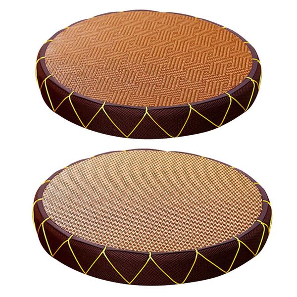 

straw floor cushion japanese style handcratfed wicker mat yoga flat meditation pillow tatami cushion handmade seat mat decor