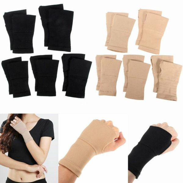 

hand support wrist brace gym gloves sun protection palm elastic bandages wrap arthritis