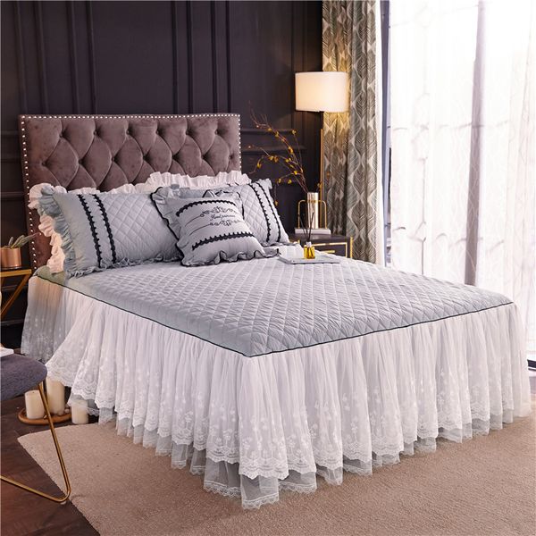 

поеѬй chic white lace двђлойнй обоѬками пѬинеа ил bedskirt лопок ване покѬв