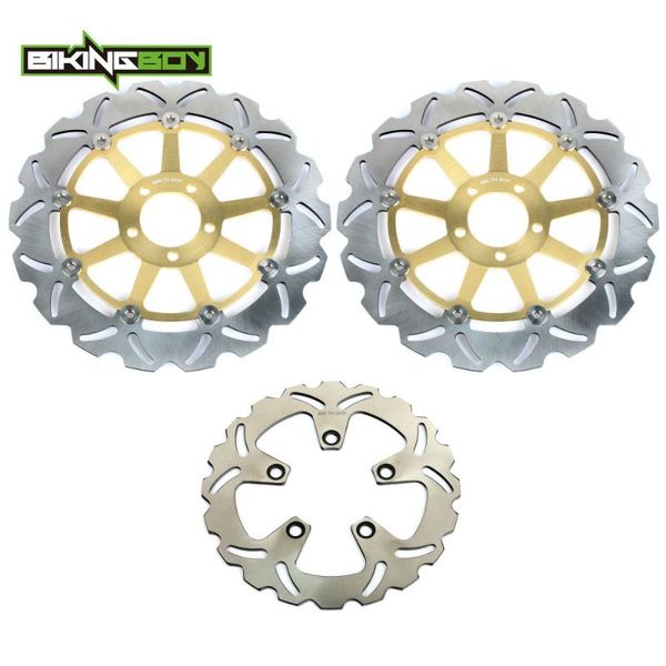 

bikingboy ninja zx7r zx7rr 96-03 98 99 00 01 02 zx9r zx-9r 94 95 96 97 zxr 750 91-98 92 93 front rear brake discs rotors disks