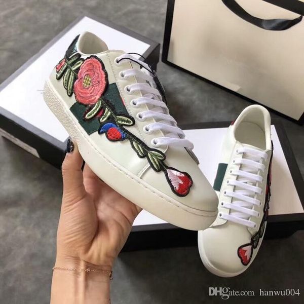 

new fashion designer mens shoes with women luxury designer sneaker man casual shoes gc18062210, Black