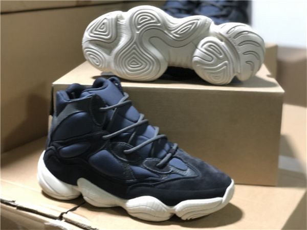 

2020 est authentic originals 500 high slate fw5191 fw5190 black kanye west fw4968 casual shoes men women sneakers with box