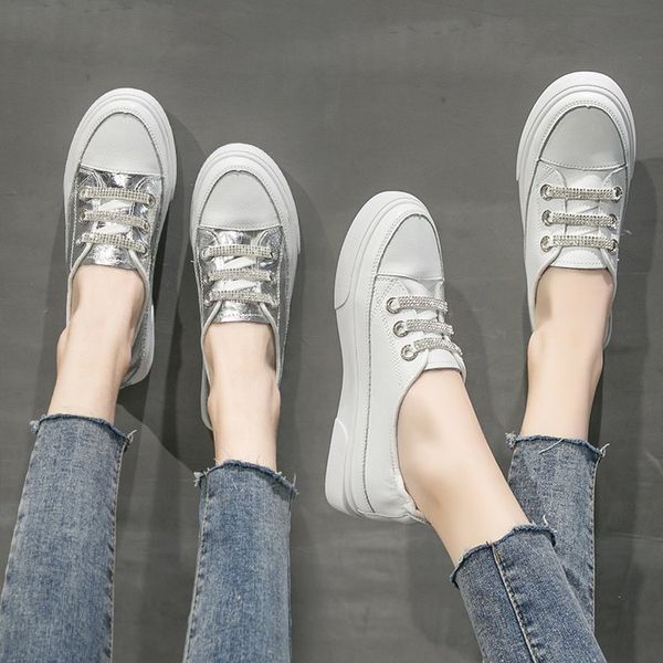 

online celebrity small white shoes women's summer breathable summer low-cut versatile 2019 new style trendy shoes sneakers stude, Black