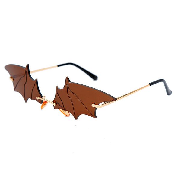 

bat rimless sunglasses shauna ins popular oversize batman sunglasses women fashion bat rimless casual styles complex nidat lipper uyzyo