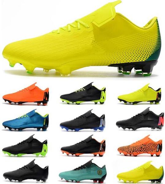 

neymar mercurial vaporse xii 12 pro fg low mens soccer shoes njr cristiano ronaldo cr7 acc world cup football boots cleats