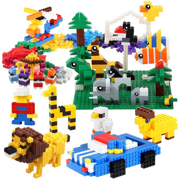 

baseqi compatible lego small particle building blocks educational assembling creative diy childrens toys educational inserting building bloc
