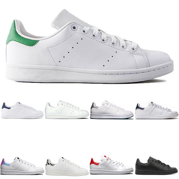 

casual shoes smith shoes 2019 classic wholesale smith men running shoes casual leather women sport sneakers outdoor shoe, White;red