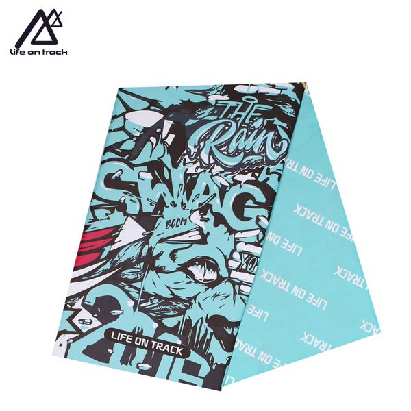 

life on track sport towel soft polyester cooling ice towel for swiming yoga sport gym workout camping fitness