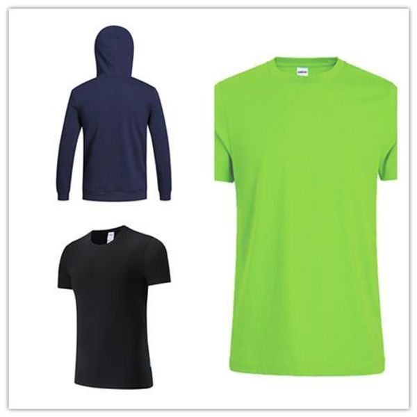 

men polo or women long shirt classic silk fiber short sleeve uniform t-shirt tde-148, Black