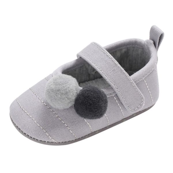 

summer autumn newborn toddler the first walker shoes baby girl small fresh pompon decoration baby princess shoes