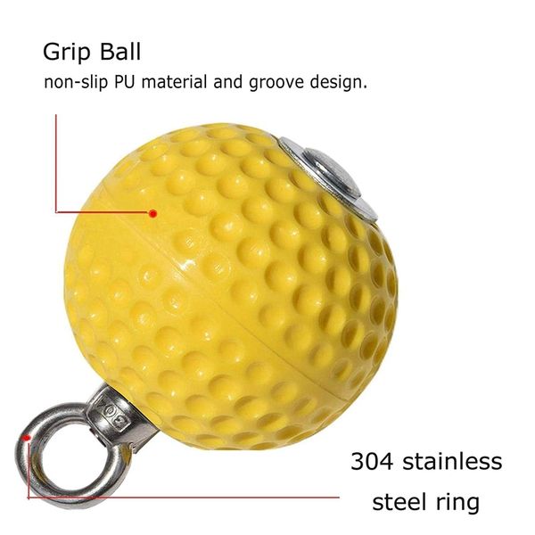 

pull-up power ball запястье обучение шарика сжатия обучение arm и мышцы спины тяговое усилие армирование мяча прочный и не скользят