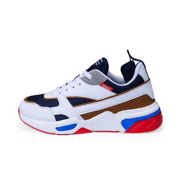 

non-brand stability breathable running shoes for men black white grey red mens trainer fashion sports sneakers runner