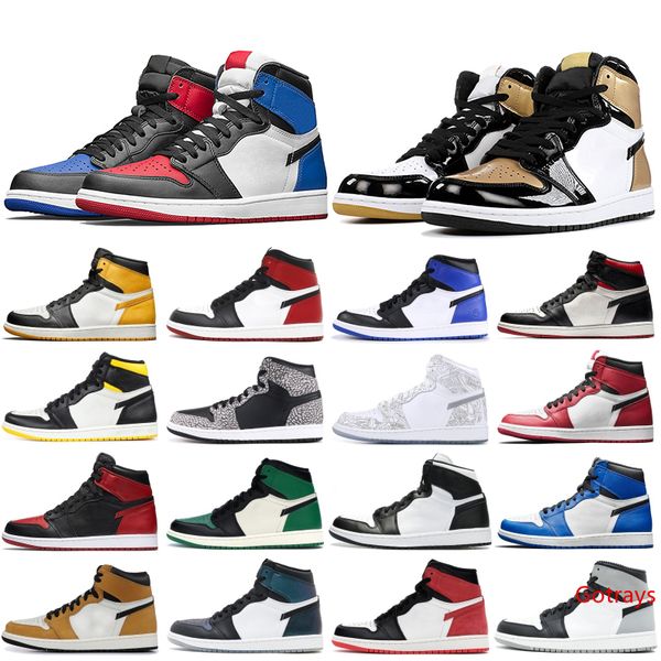 

2019 1s men basketball shoes most popular high obsidian unc rookie of the year turbo green black gym red designer trainers