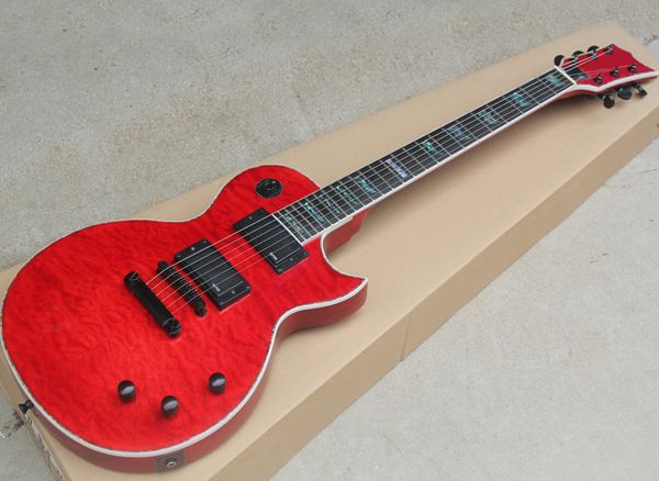 

factory wholesale eight colors electric guitar with emg pickups,rosewood fretboard,abalone inlay,offering customized services