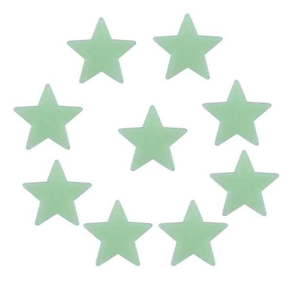 

50шт stars светящихся наклеек 3 см, с пленкой другие home decor