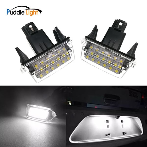

2pcs white led license number plate light for camry corolla prius vitz verso yaris auris levin noah ractis