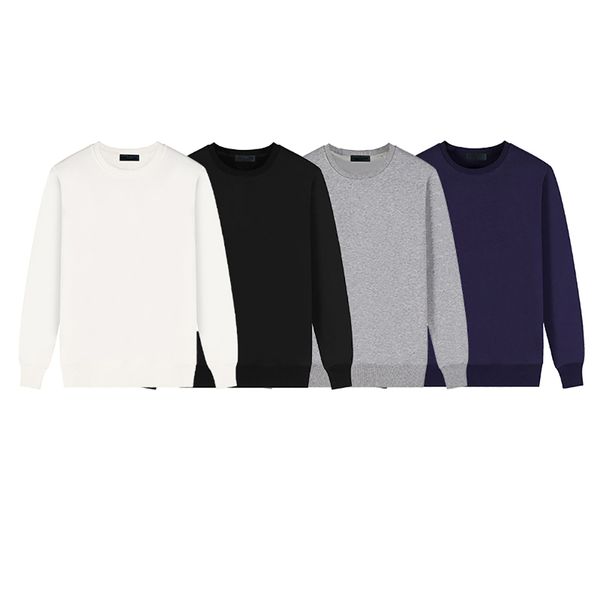 

bb designer mens pullover sleek minimalist casual comfort versatile brand coat color gradient wheat letters printed terry cotton sweater, Black