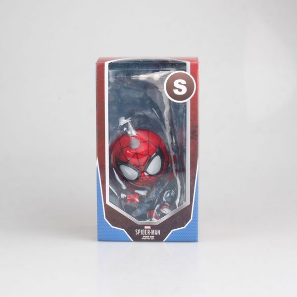 

spider man hero returns q version shakes his head