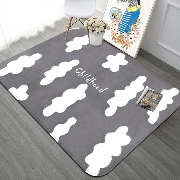 Cartoon Clouds Carpet Kids Room Soft Living Room Carpets Home