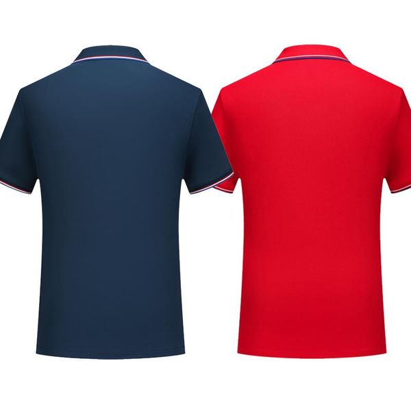 

the most fashionable new mercerized cotton striped collar short-sleeved polo shirt men and women youth lapel polo shirt pink half sleeve sd, Black