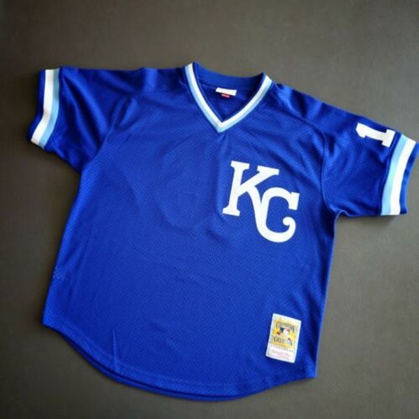 

100% stitched bo jackson mitchell & ness royals bp jersey size xs-5xl mens throwbacks basketball jerseys, Gray