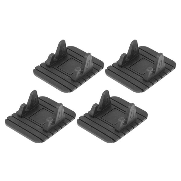 

4x silicone car gps anti slip mat pad holder deskphone stand bracket