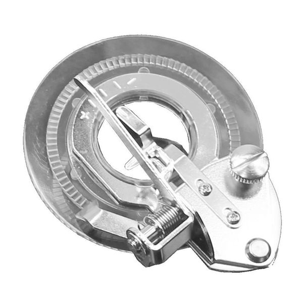 

new snap on adjustable bias binder presser low shank flat sewing machine foot, Black