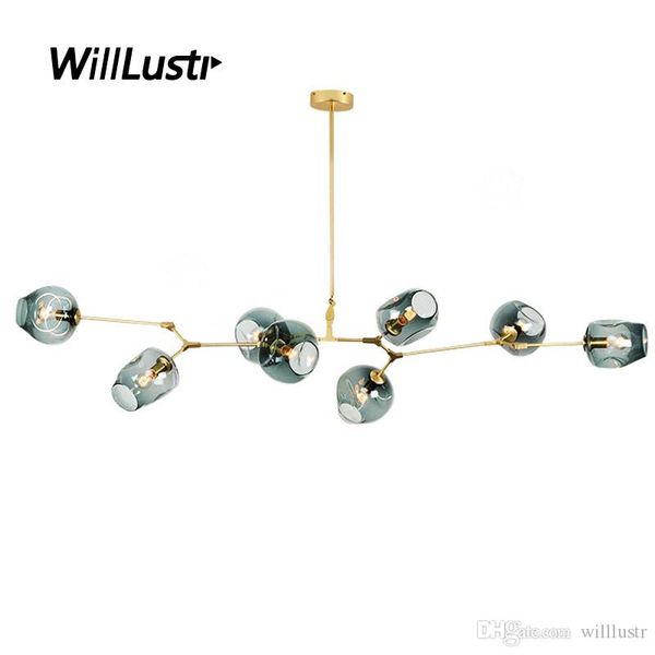 

северное стекло подвеска лампа variable shape отель hall кафе mall lounge столовая спальня творческий железный висячие подвеска свет