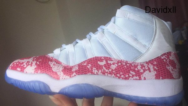 

2019 new 11 snakeskin basketball shoes mens 11s low high snake skin bumblebee bred concord platinum tint space jam trainer sneaker