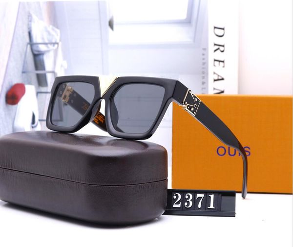 

five kinds of colors to choose from brand designer polarizing sunglasses for men and women full frame sunglasses polaroid lens, with packing, Black