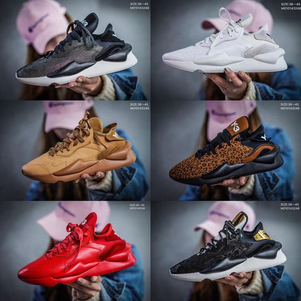 

wholesale new mens designer sneakers y-3 kaiwa chunky running shoes y3 kaiwa chunky sports sneakers training shoes size 36-45