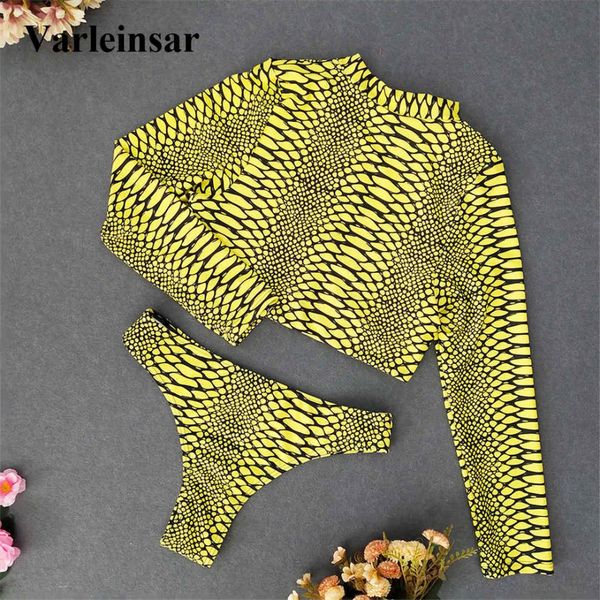 

2019 long sleeve bikini women swimwear female swimsuit two-pieces bikini set zipper bather bathing suit swim lady v1121, White;black