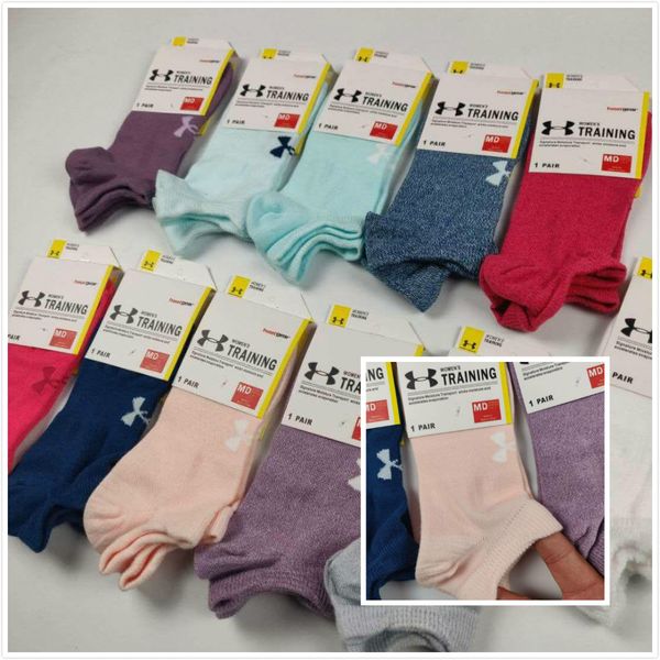 

women u&a ankle socks under low cut sports socks candy color anklet short stockings armor sock slippers girls brand socks hosiery with tags, Pink;yellow