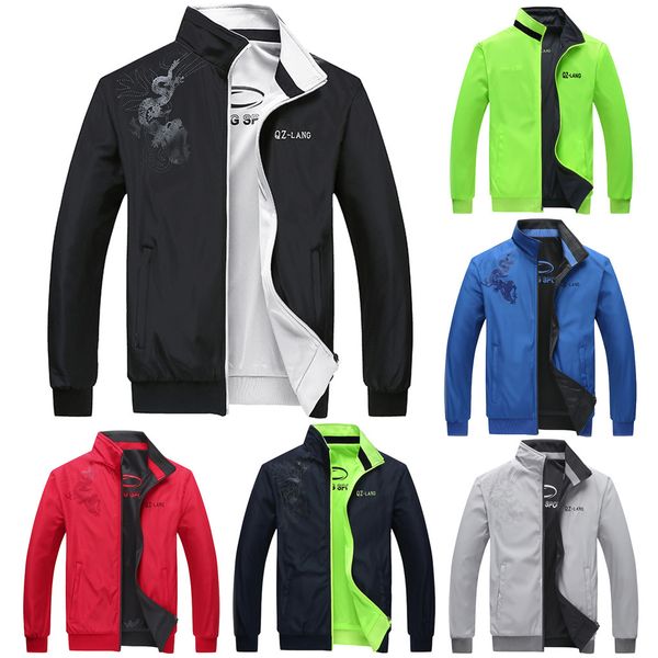 

мђжка кђѬка 2019 мода оен зима поведневна двђоѬонн одежда jaqueta masculino мол, Black;brown